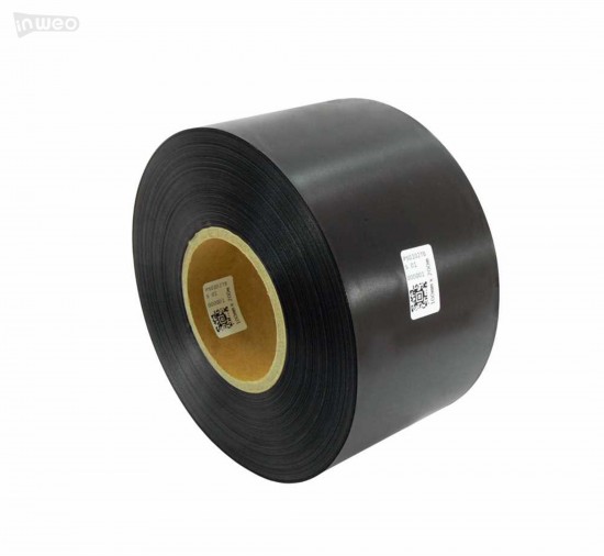 Schwarzes Satinband Premium 100 mm x 200 m