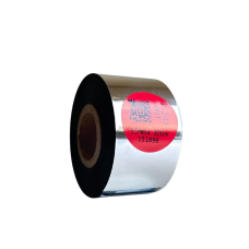 E-202 Premium Wachs-Harz Thermotransferband für Baumwolle 35mm x 300m OUT