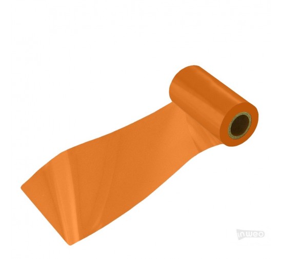 Orange Harz-Thermotransferband für Folie 110x150 OUT