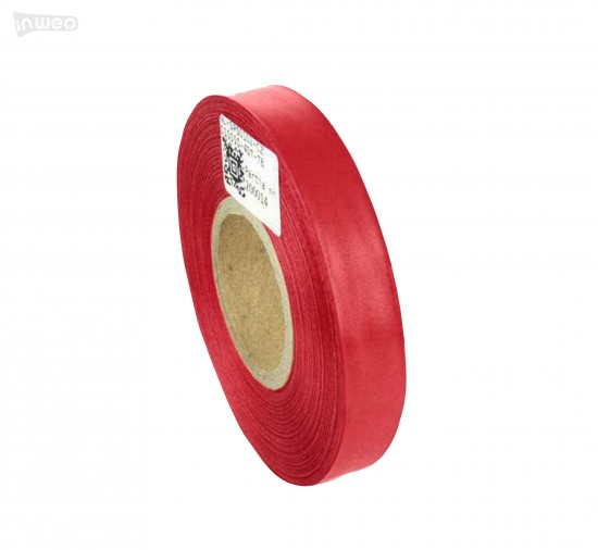 Rotes Satinband Premium 15 mm x 50 m
