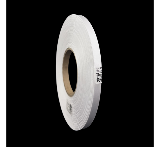 Doppelseitiges weißes PREMIUM-Satinband 10mm x 200m