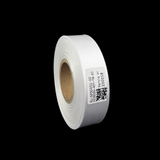 Doppelseitiges weißes PREMIUM-Satinband 25mm x 50m
