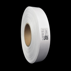 Doppelseitiges weißes PREMIUM-Satinband 30mm x 200mb
