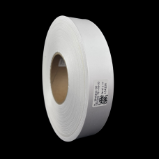 Doppelseitiges weißes PREMIUM-Satinband 35mm x 200mb