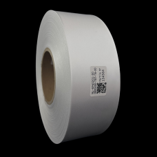 Doppelseitiges weißes PREMIUM-Satinband 60mm x 200m