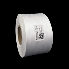Doppelseitiges weißes PREMIUM-Satinband 60mm x 50m