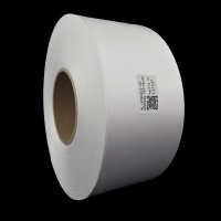 Doppelseitiges weißes PREMIUM-Satinband 80mm x 200m Doppelseitiges weißes PREMIUM-Satinband 80mm x 200m