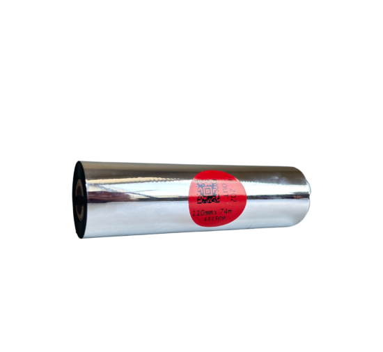 E-202 Premium Wachs-Harz Thermotransferband für Baumwolle 110mm x 74m OUT