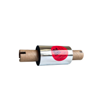 E-202 Premium Wachs-Harz Thermotransferband für Baumwolle 55mm x 74m OUT
