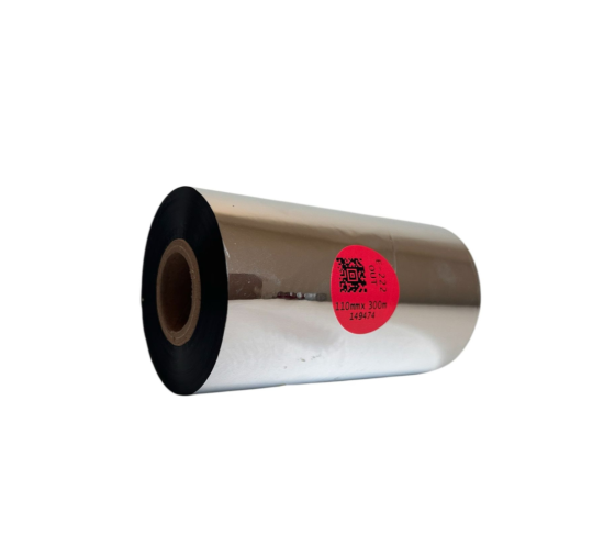 E-222 Premium Wachs-Harz Thermotransferband 110mm x 300m OUT