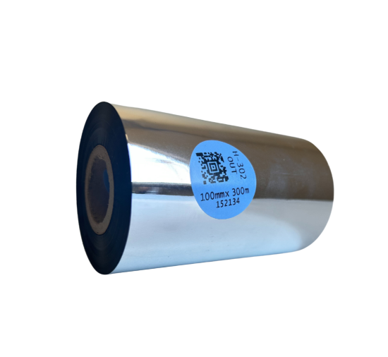 H-302 Premium-Harz Thermotransferband 100mm x 300m OUT
