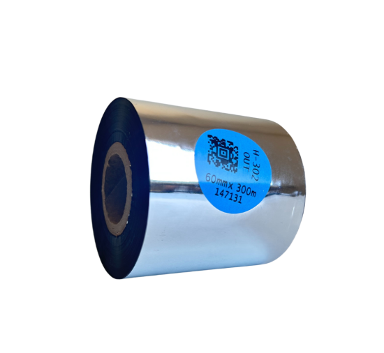 H-302 Premium-Harz Thermotransferband 60mm x 300m OUT