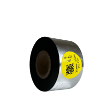 H-402 Harz-Thermotransferband für Folienetiketten 35mm x 300m OUT H-402 Harz-Thermotransferband für Folienetiketten 35mm x 300m OUT