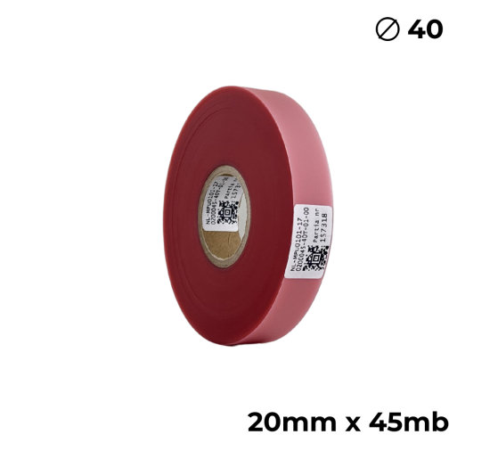 Doppelseitiges Polyurethan Transparent Rosa 20mm × 45m Premium