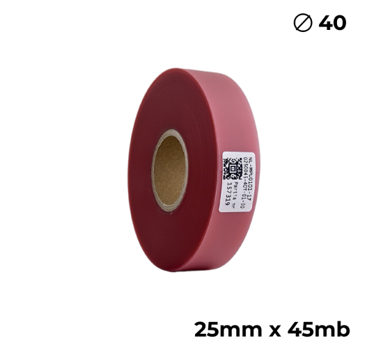 Doppelseitiges Polyurethan Transparent Rosa 25mm × 45m Premium