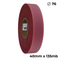 Doppelseitiges Polyurethan Transparent Rosa 40mm × 135m Premium