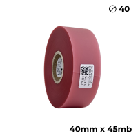 Doppelseitiges Polyurethan Transparent Rosa 40mm × 45m Premium