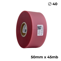 Doppelseitiges Polyurethan Transparent Rosa 50mm × 45m Premium