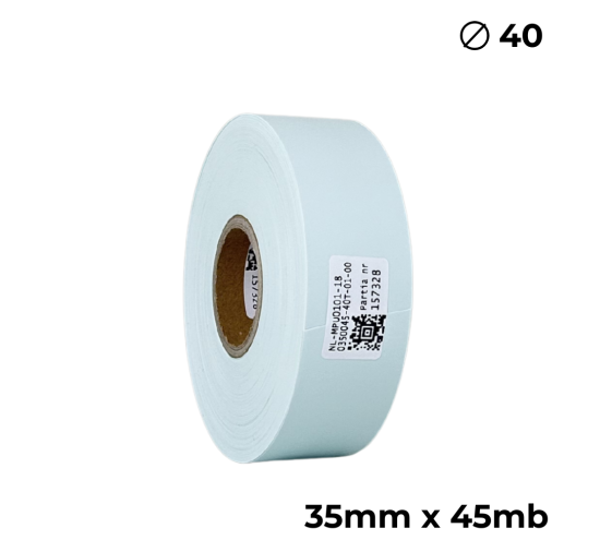 Doppelseitiges Polyurethan Mintfarben 35mm × 45m Premium