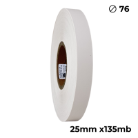 Doppelseitiges Polyurethan Cremefarben 25mm × 135m Premium
