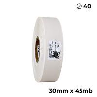 Doppelseitiges Polyurethan Cremefarben 30mm × 45m Premium