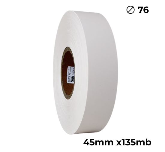 Doppelseitiges Polyurethan Cremefarben 45mm × 135m Premium