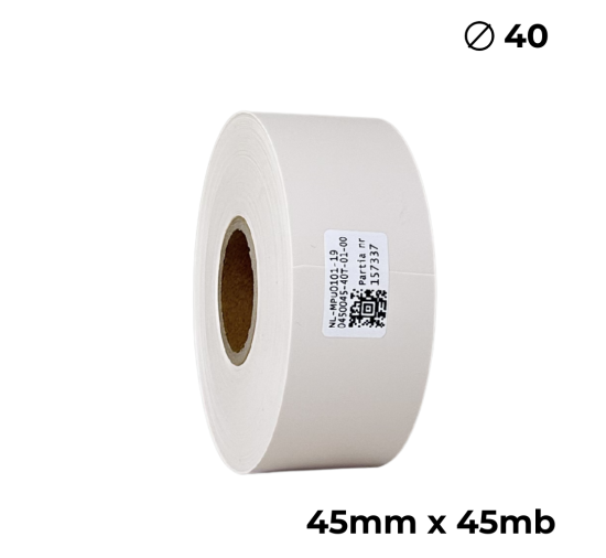 Doppelseitiges Polyurethan Cremefarben 45mm × 45m Premium