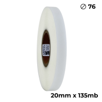 Doppelseitiges Polyurethan Transparent Matt 20mm x 135m Premium