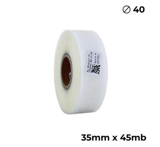 Doppelseitiges Polyurethan Transparent Matt 35mm x 45m Premium