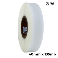 Doppelseitiges Polyurethan Transparent Matt 40mm x 135m Premium