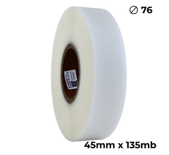 Doppelseitiges Polyurethan Transparent Matt 45mm x 135m Premium