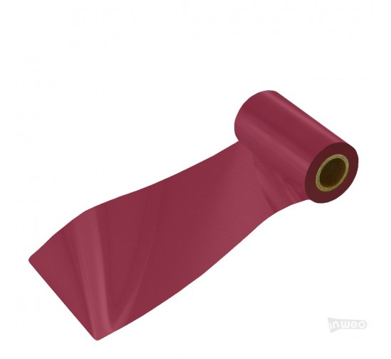 Roter Wein Harz-Thermotransferband für Textilien 110x150 OUT Thermotransferbänder