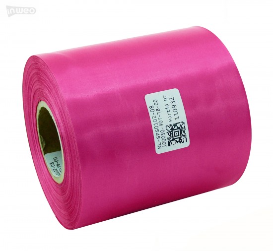 Dunkel Rosa Satinband Premium 100 mm x 50 m