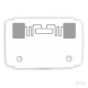 RFID-Hochtemperaturanhänger, 85 x 55 x 0,5, EPC C1 G2, Higgs 3